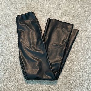 F21 faux leather pants